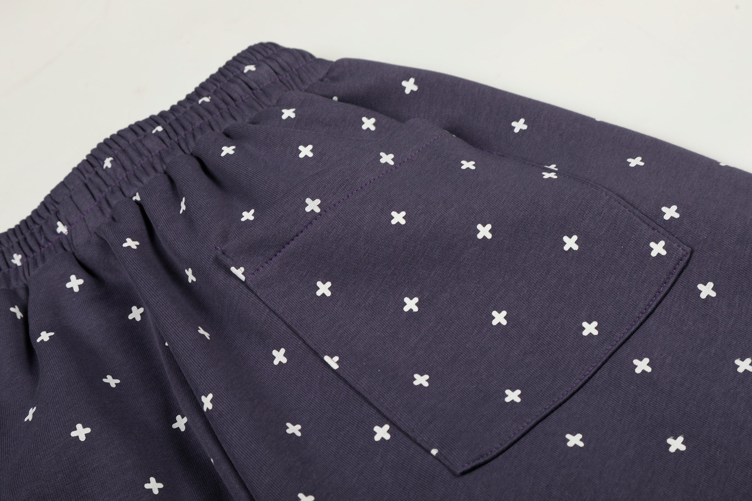Star Print Wide-Leg Sweatpants with Plush Star Charm
