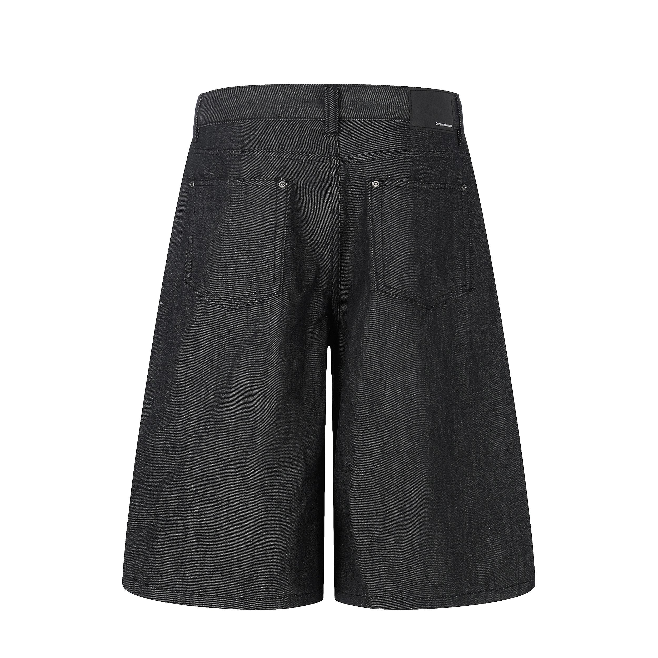 Omirad Raw Denim Baggy Shorts | Wide-Leg Streetwear