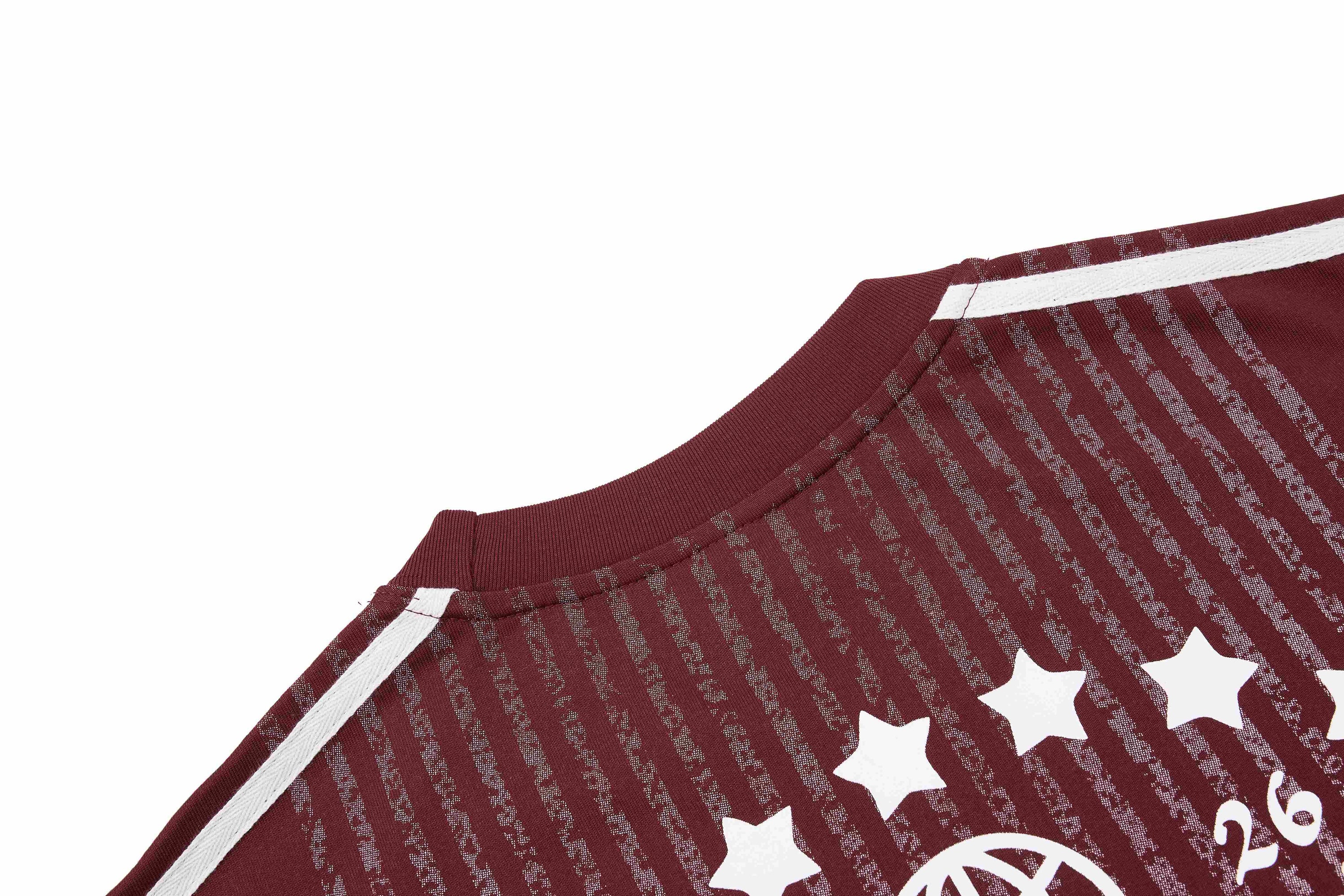 Foramder Velocity Line Sport Tee | Stripe Graphic T-Shirt