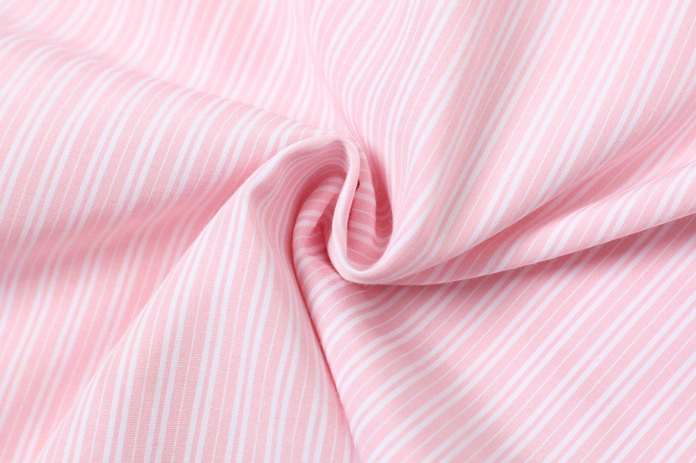 Omirad Puppy For You Striped Boxy Short-Sleeve Shirt