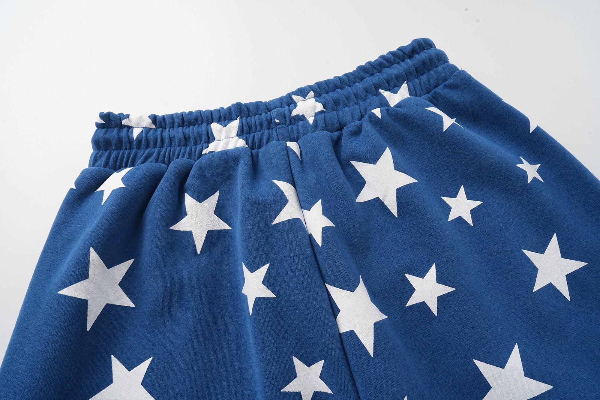 All-Over Star Print Wide-Leg Sweatpants | Streetwear Style