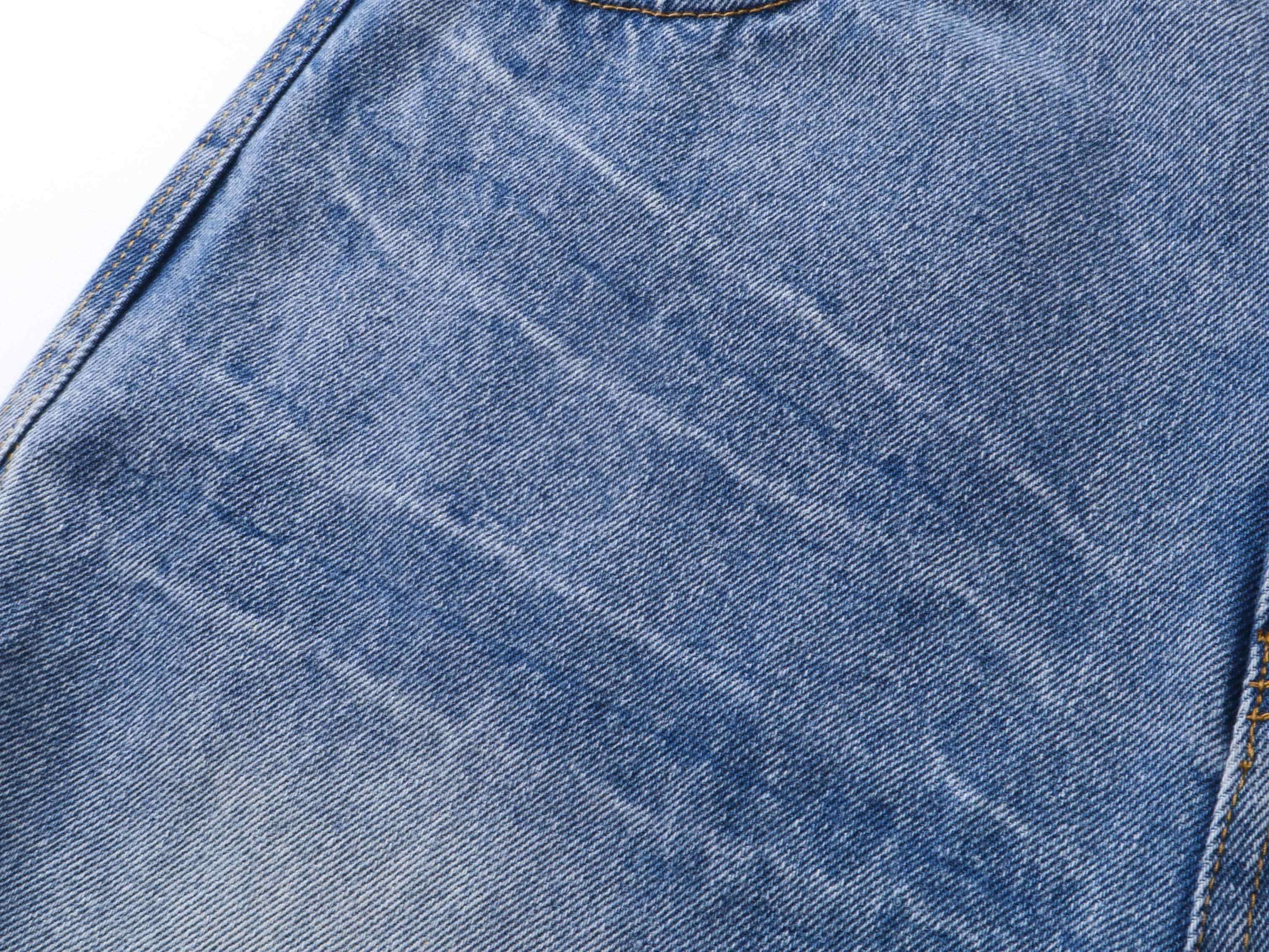 Stacked Vintage Washed Denim Jeans | Wide Leg Streetwear