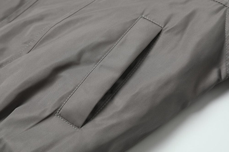 Omirad Minimal Flight Bomber Jacket | Structured Streetwear