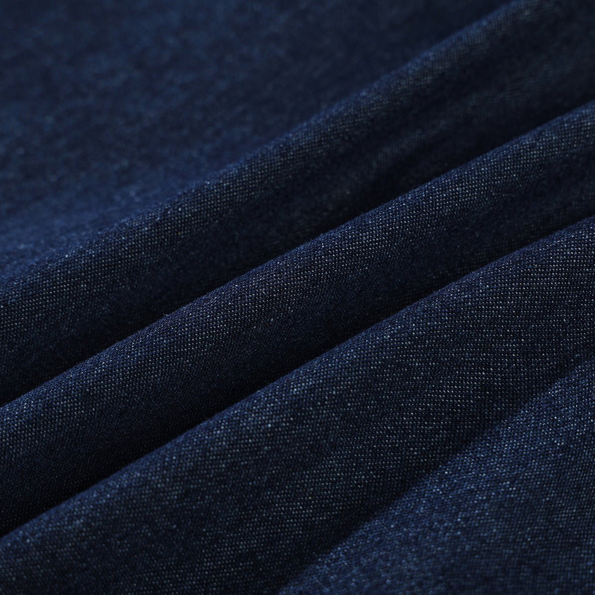 Dark Denim Chambray Shirt on Sale - Men's and Women's Short Sleeve Classic Style - Seakoff