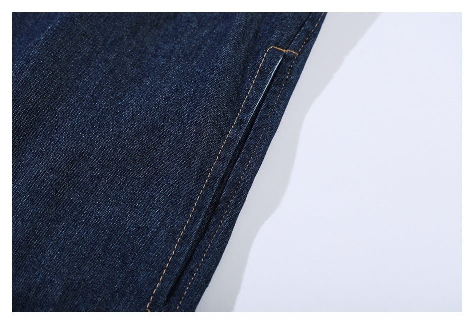 Dark Denim Chambray Shirt on Sale - Men's and Women's Short Sleeve Classic Style - Seakoff