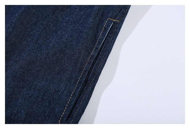Dark Denim Chambray Shirt on Sale - Men's and Women's Short Sleeve Classic Style - Seakoff