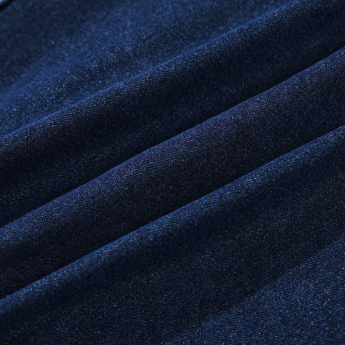 Dark Denim Chambray Work Shirt on Sale - Men's and Women's Short Sleeve Vintage Style - Seakoff