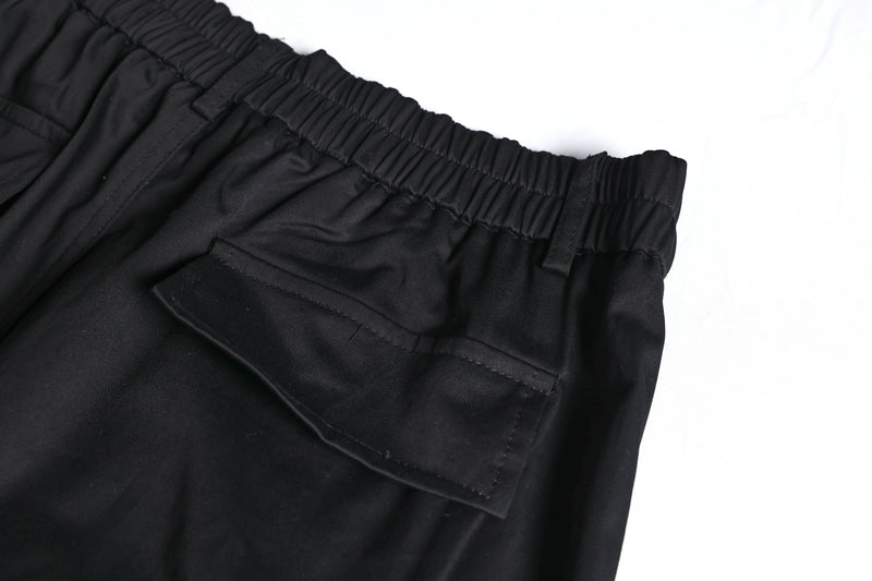 Gothic Cross Cargo Pants | Wide-Leg Streetwear Trousers