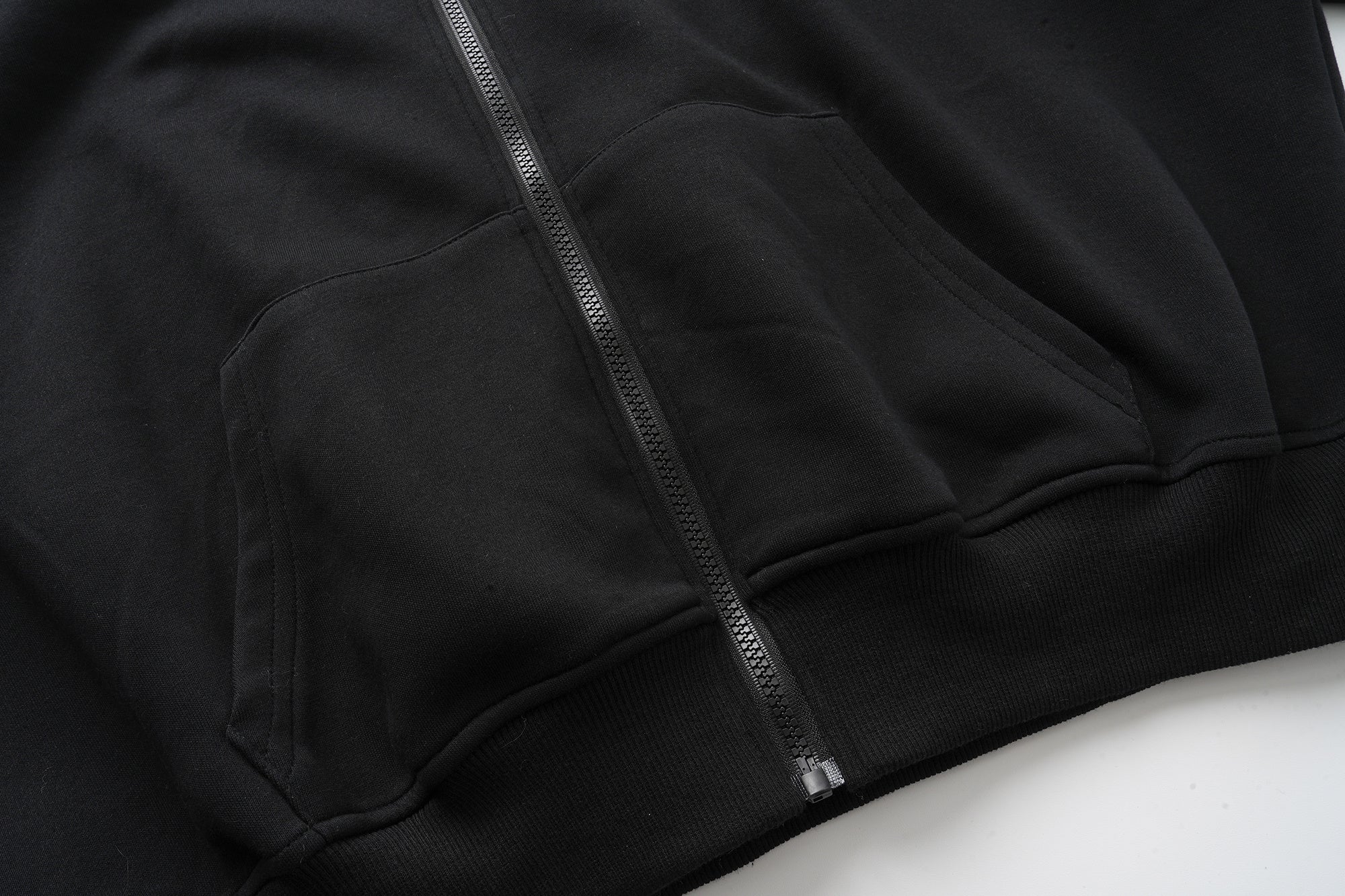 Skeleton Zip-Up Hoodie | Black Streetwear Graphic Hoodie