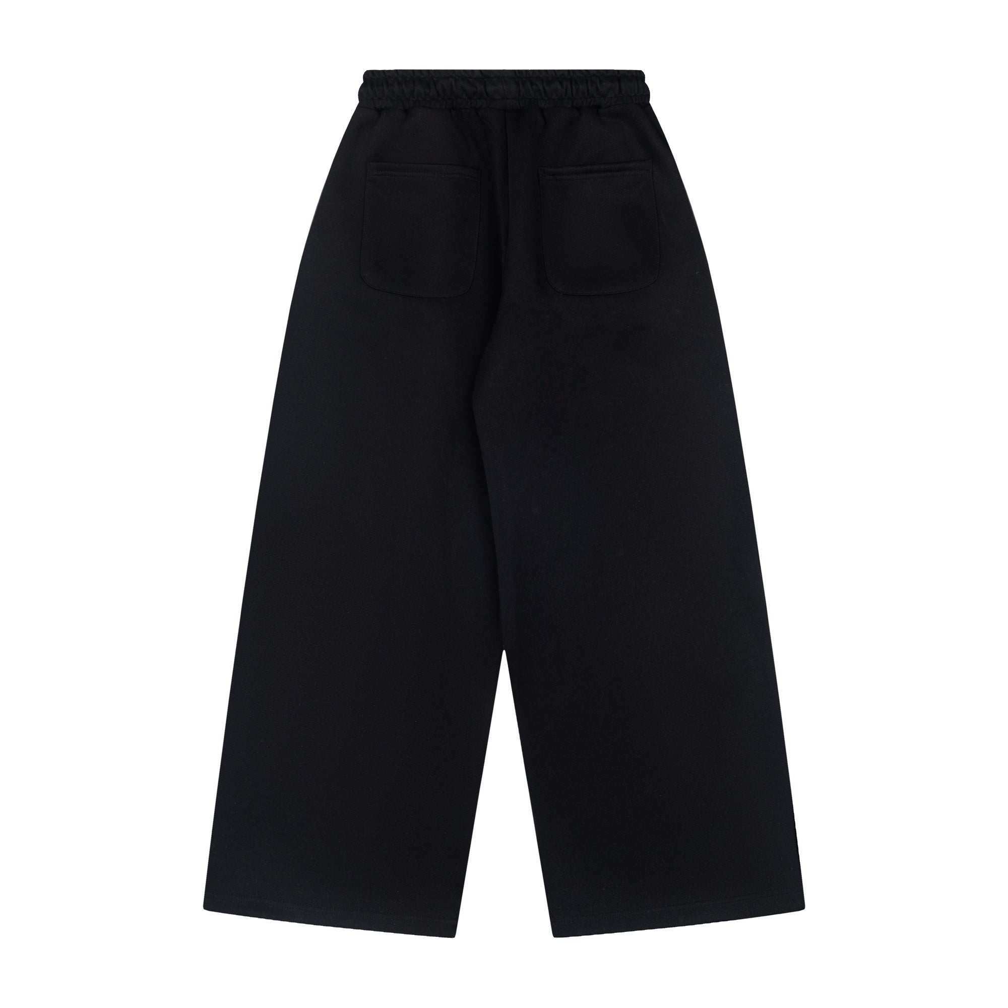 Script Logo Wide-Leg Sweatpants | Streetwear Joggers