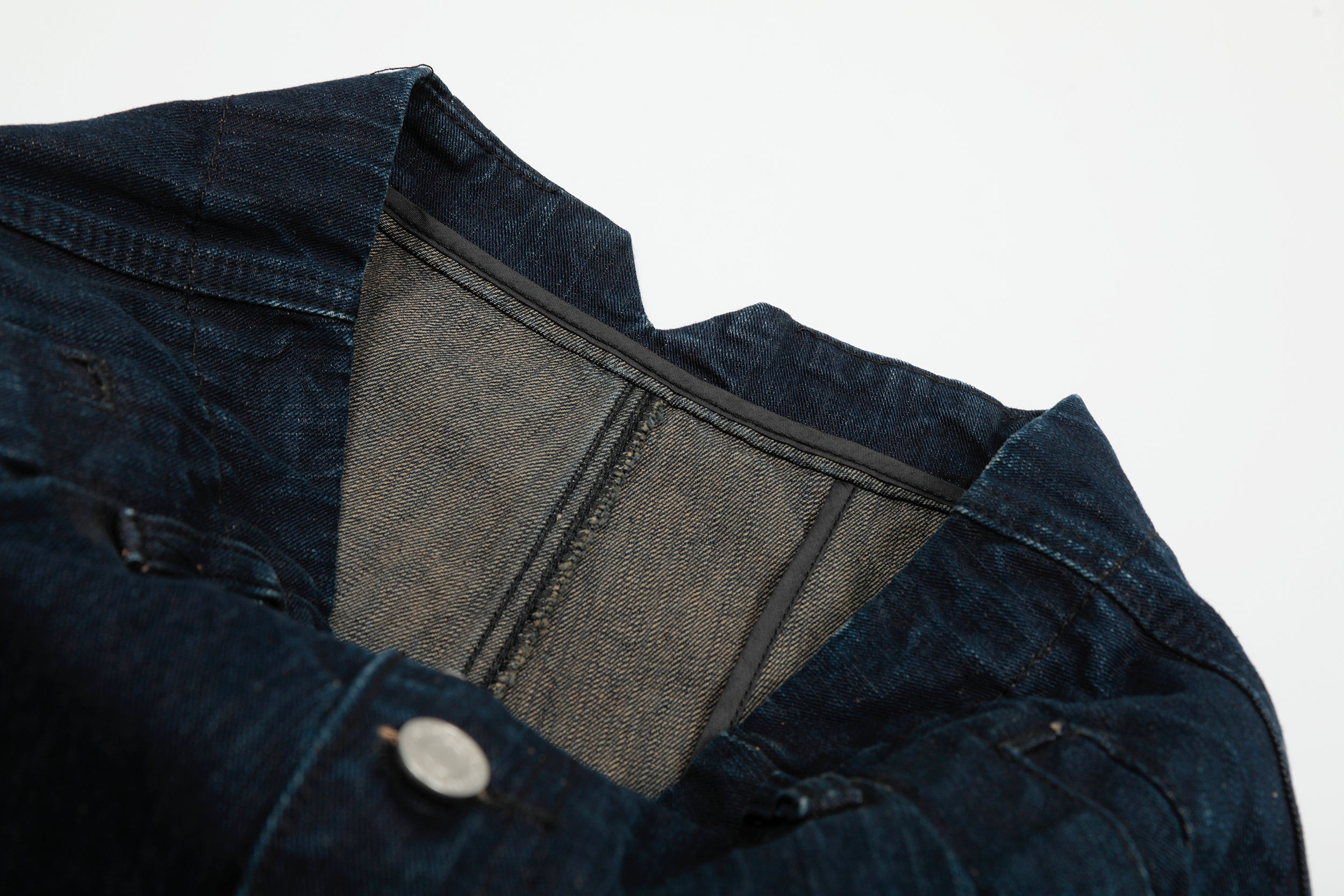Omirad Split-Waist Wide-Leg Denim Jeans | Dark Wash