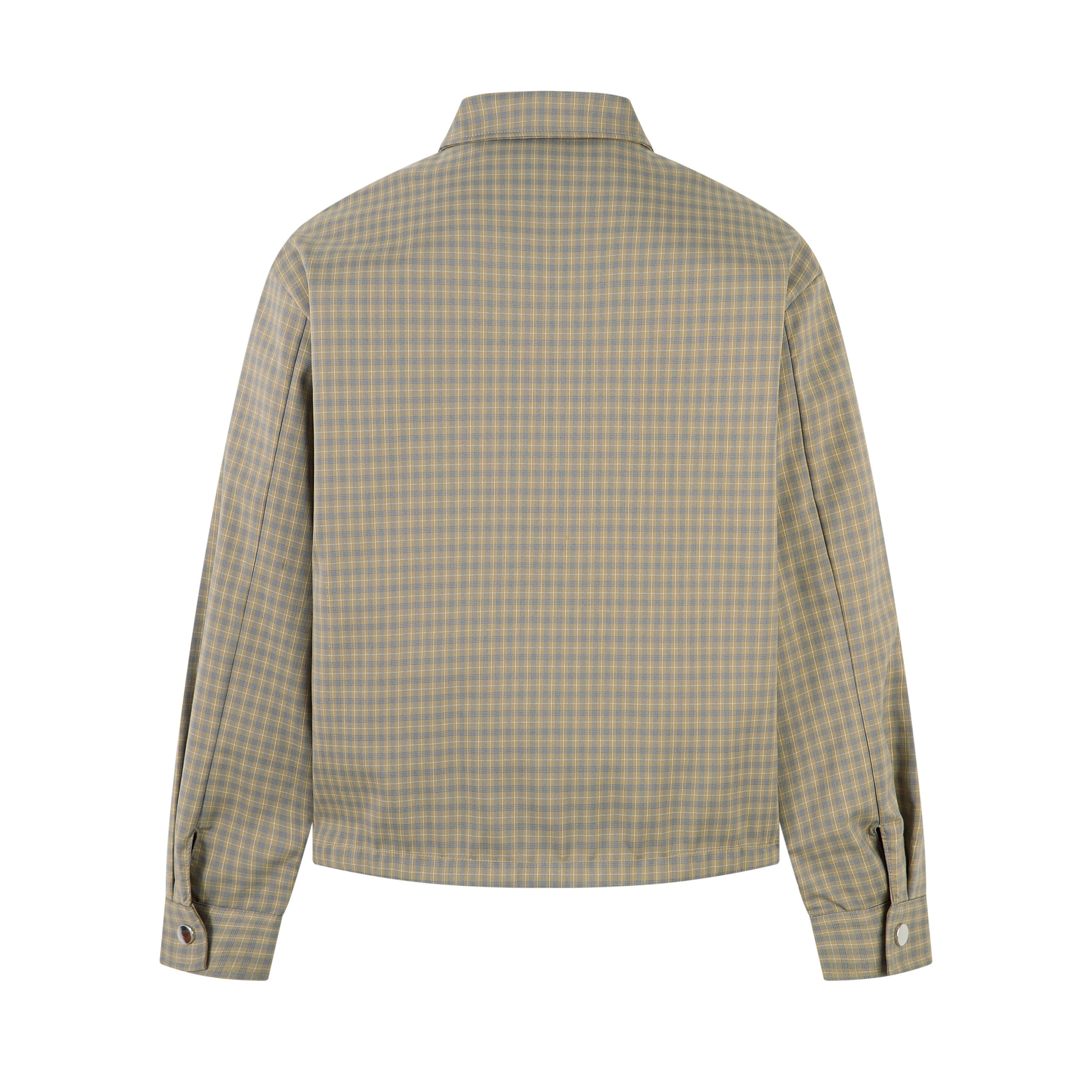 Reversible Check Panel Jacket | Two Looks, One Jacket
