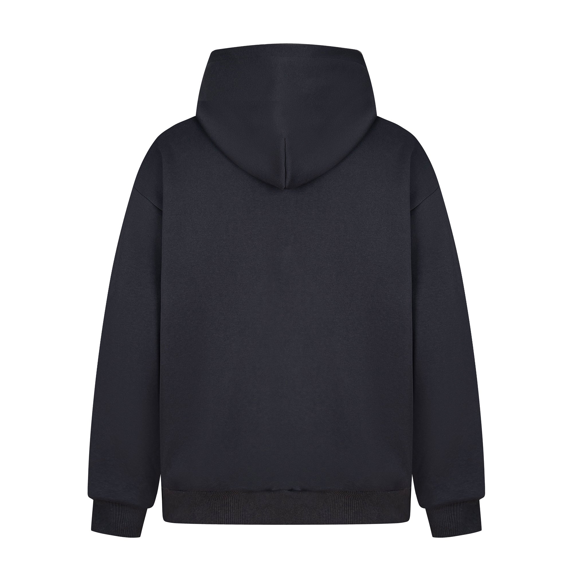Omirad Gradient Letter Zip Hoodie | Streetwear Statement
