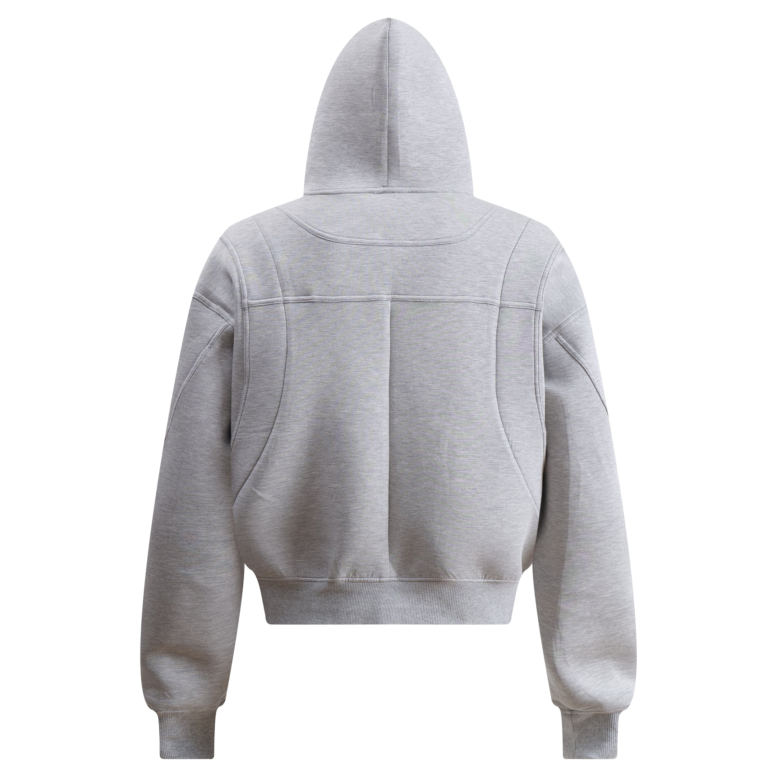 Omirad Minimal Recycled Zip-Up Hoodie | Structured Streetwear
