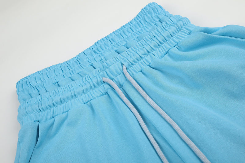 Star Graphic Wide-Leg Sweatpants | Y2K Gradient Streetwear