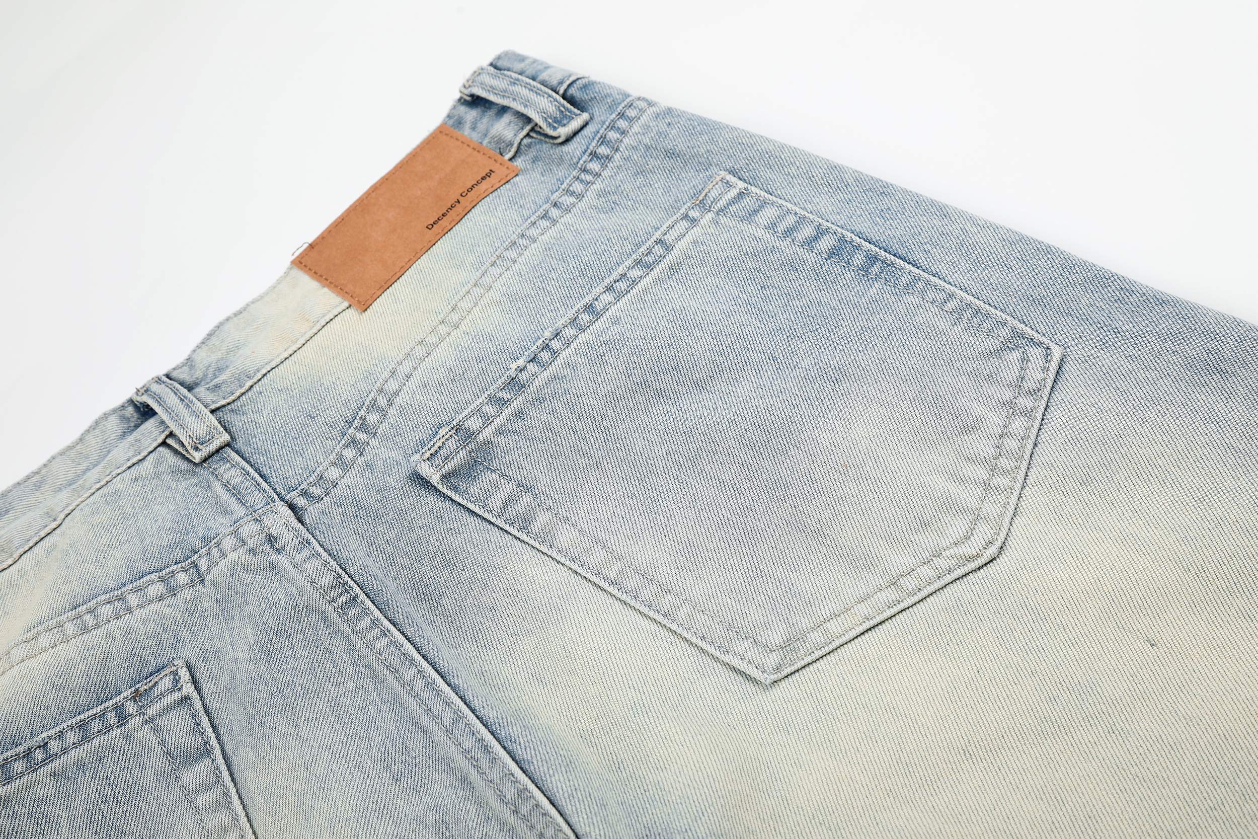 Omirad Vintage Washed Wide-Leg Baggy Jeans | Y2K Streetwear