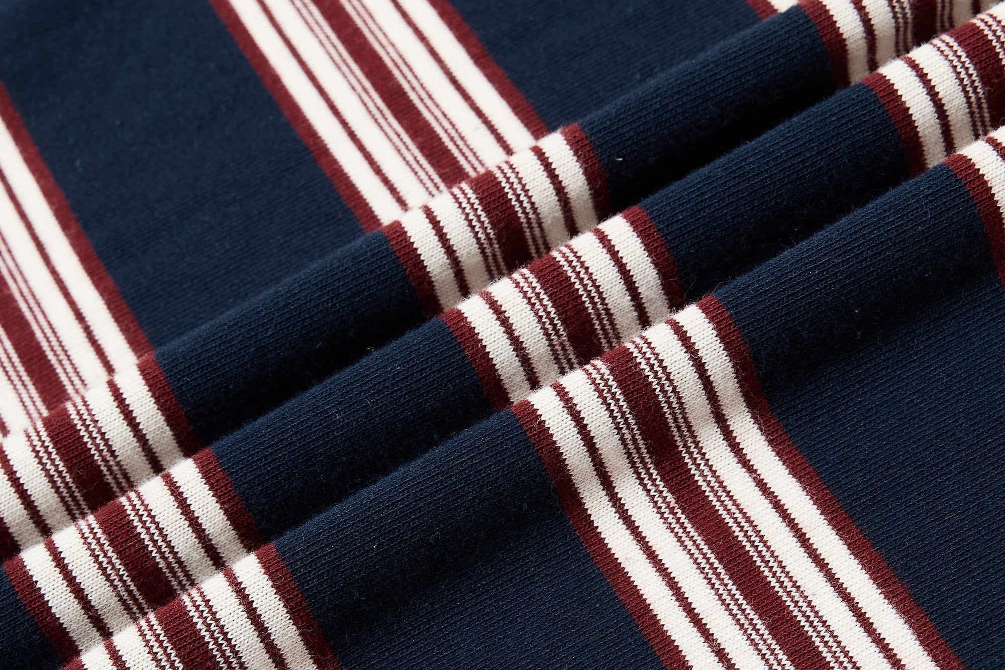 Vintage Stripe Rugby Polo Shirt | Retro 90 Graphic | Omirad