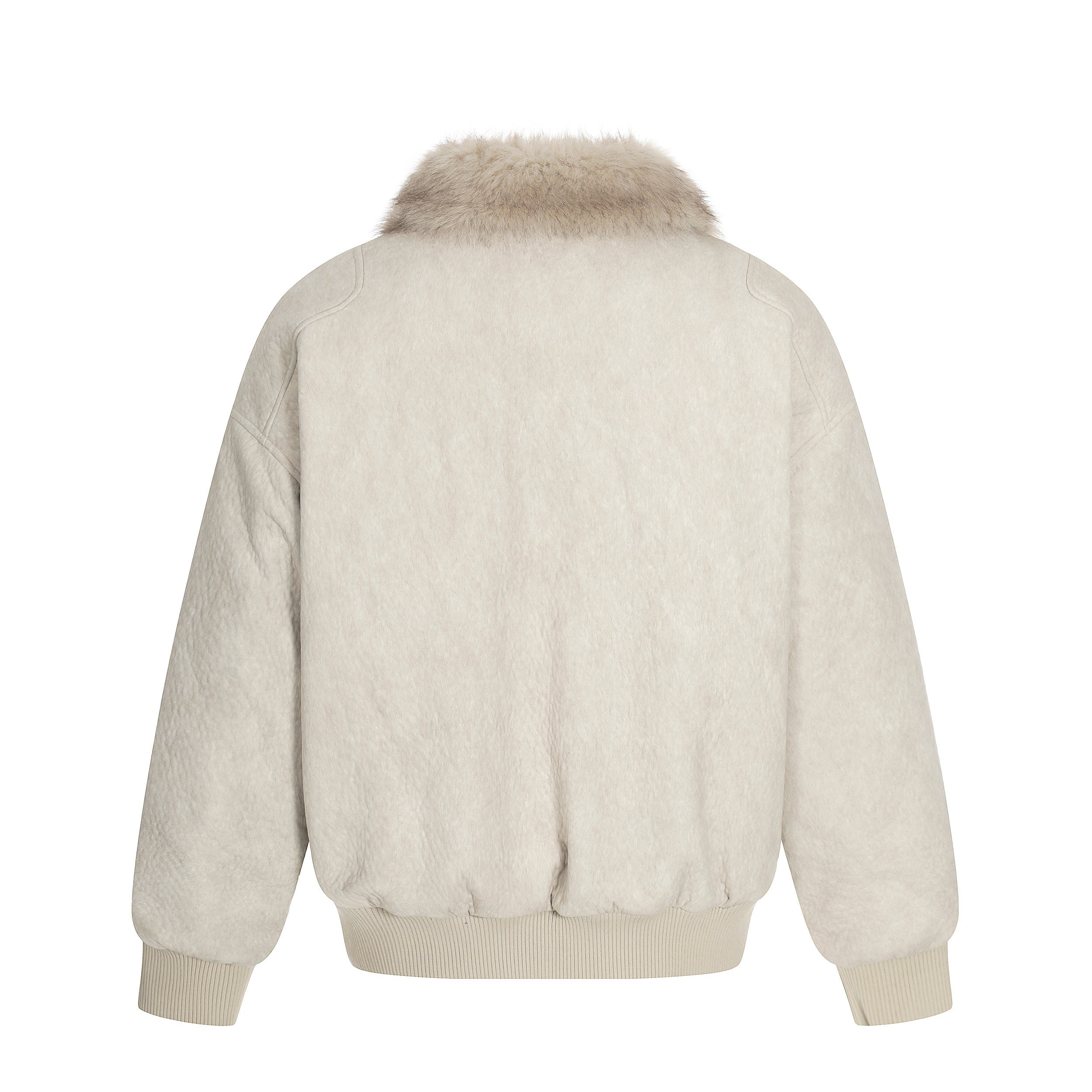 Omirad Fur-Trim Toggle Bomber Jacket | Winter Streetwear
