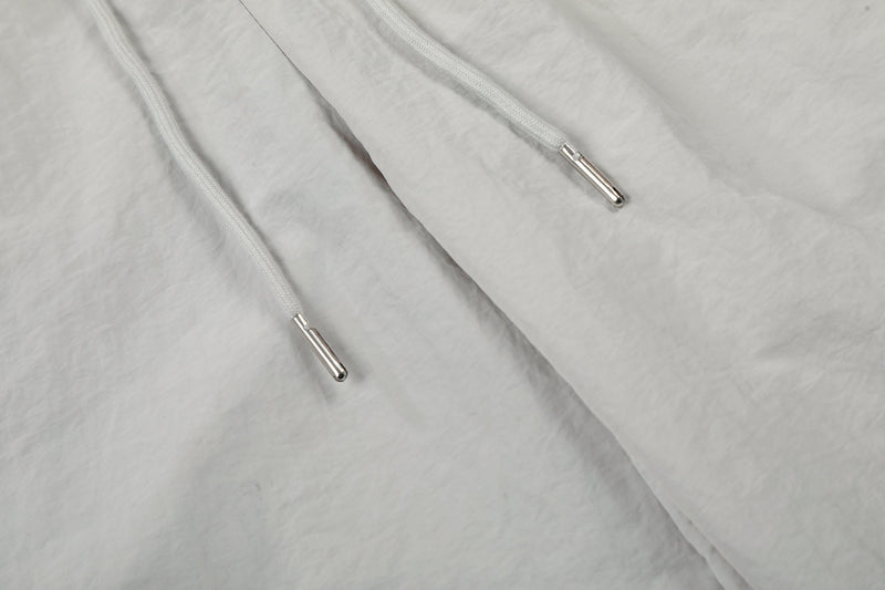 Script Logo Wide-Leg Nylon Pants | Streetwear Joggers