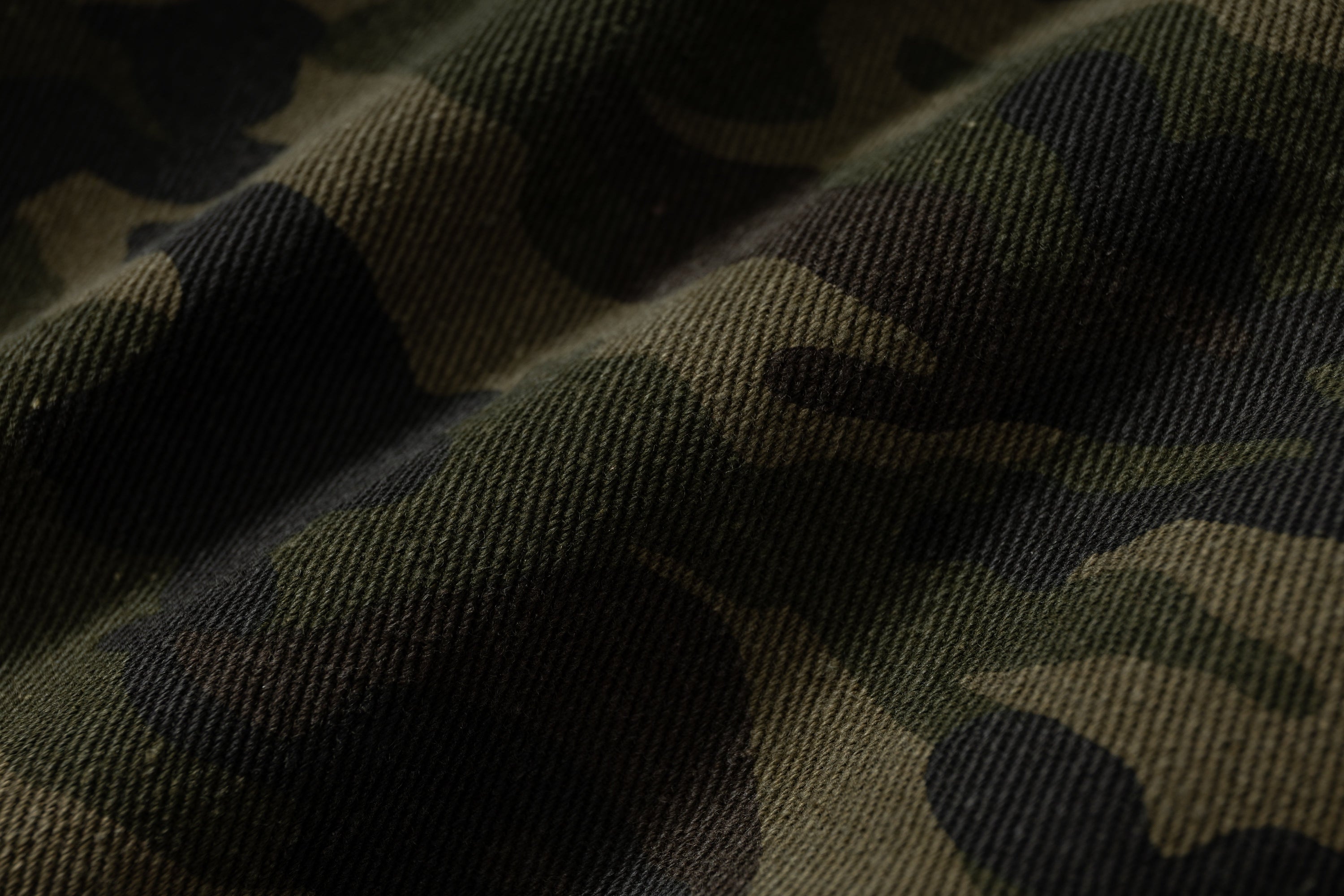 Omirad Camo Hook Detail Distressed Bomber Jacket with Hood
