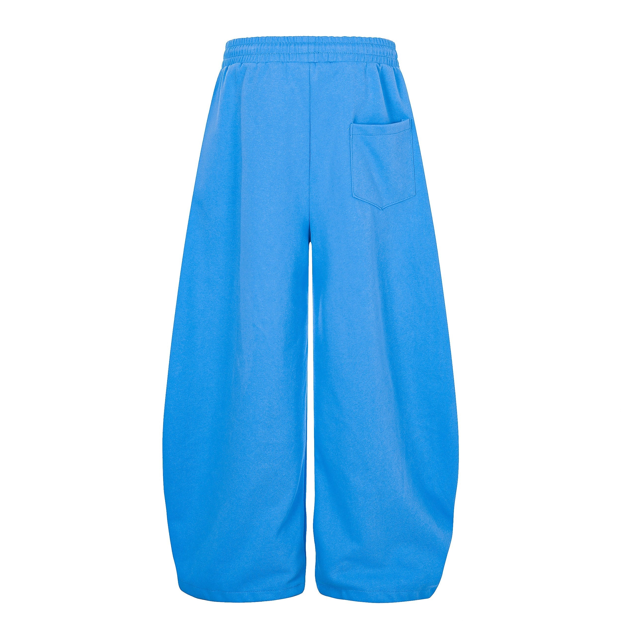 Star Print Gradient Wide-Leg Sweatpants | Streetwear Joggers