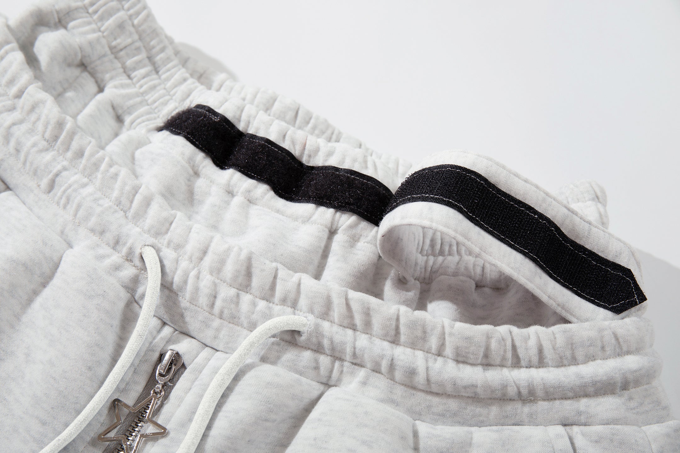 Omirad Star Zip Wide-Leg Sweatpants | Streetwear Joggers