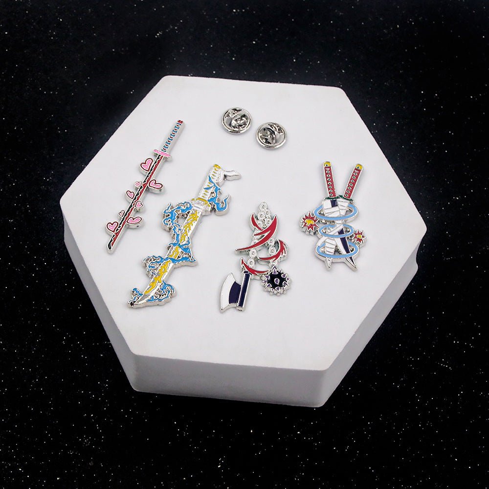 Demon Slayer Anime Brooch - Seakoff