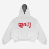 Demon Slayer Tanjiro Flame Hoodie - 100% Cotton, Graphic Street - Style Anime Apparel - Seakoff