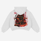 Demon Slayer Tanjiro Flame Hoodie - 100% Cotton, Graphic Street - Style Anime Apparel - Seakoff