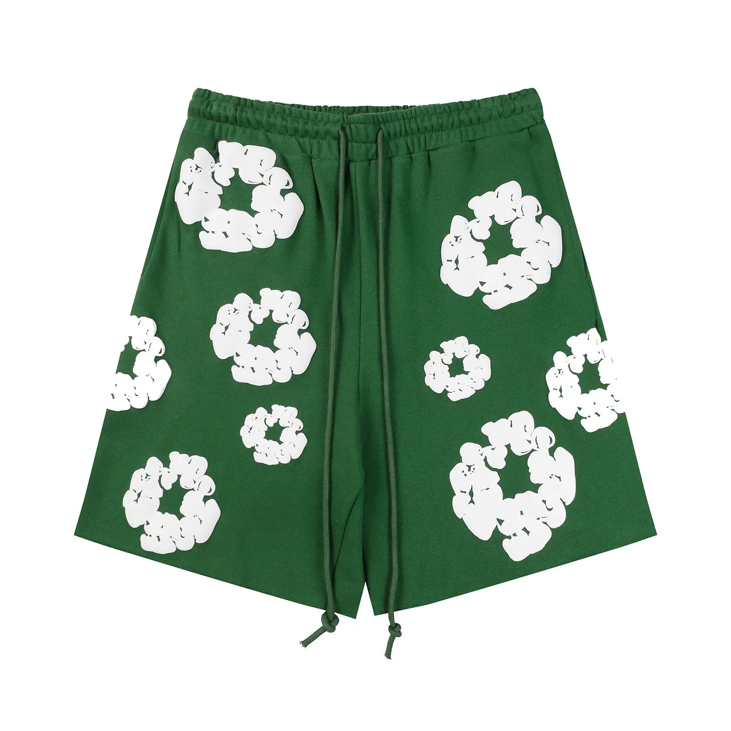 Short en molleton Cotton Wreath Denim Tears – Vert