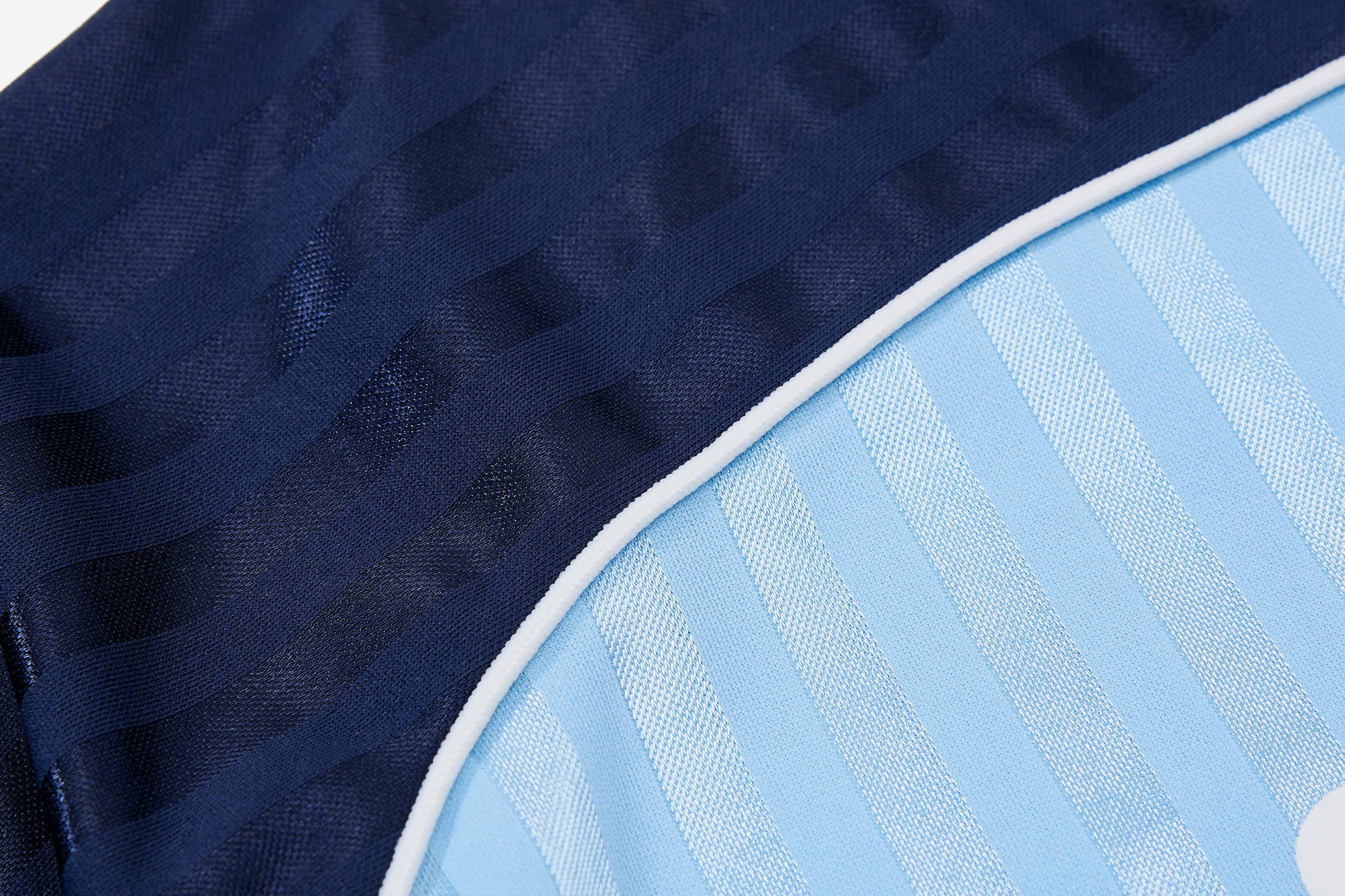 FORAMDERGTS Velocity Stripe Football Jersey Tee | BLACKGTS