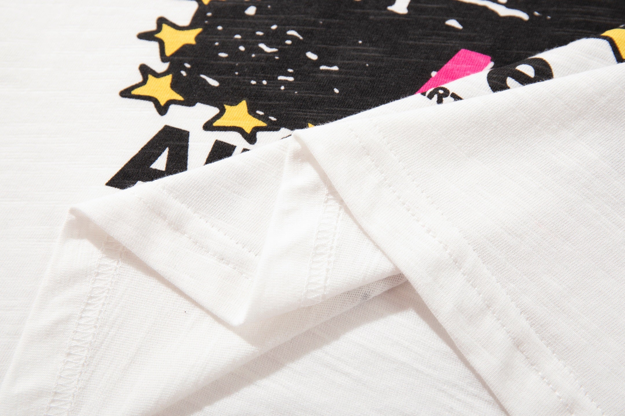 Misery Cat Graphic T-Shirt | Streetwear Ringer Tee