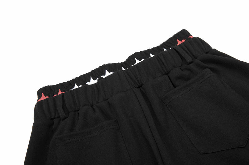 Omirad Vintage Stripe Graphic Wide-Leg Sweatpants