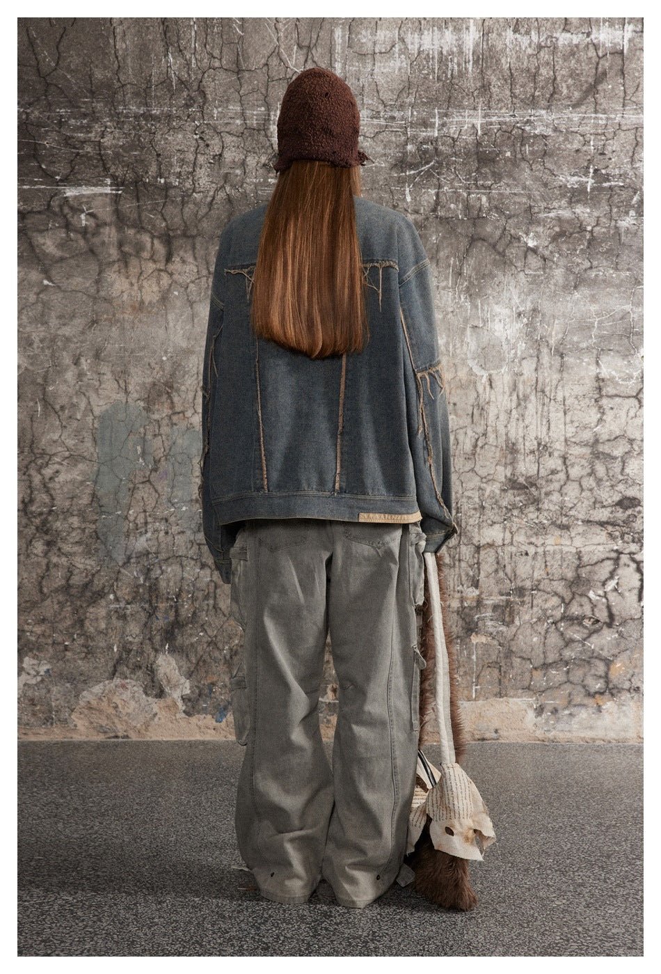 Distressed Plaid Denim Chambray Jacket on Sale - Men's and Women's Long Sleeve Vintage Style - Seakoff
