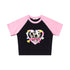 Dog Graphic Crop Tee - Seakoff