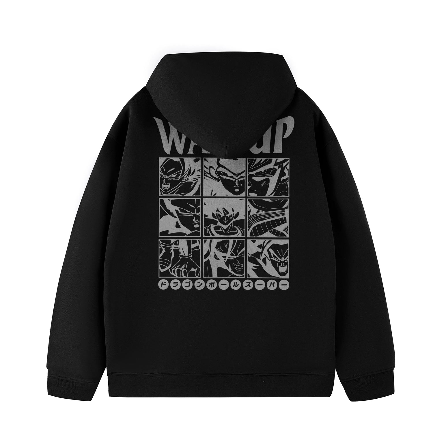 Dragon Ball Z Goku Wassup Hoodie – Anime - Inspired White Oversized Sweatshirt - Seakoff