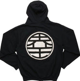 Dragon Ball Z Kame Symbol Hoodie – Anime - Inspired Black Zip - Up Sweatshirt - Seakoff