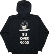 Dragon Ball Z Logo Hoodie – Anime - Inspired Black Zip - Up Sweatshirt - Seakoff