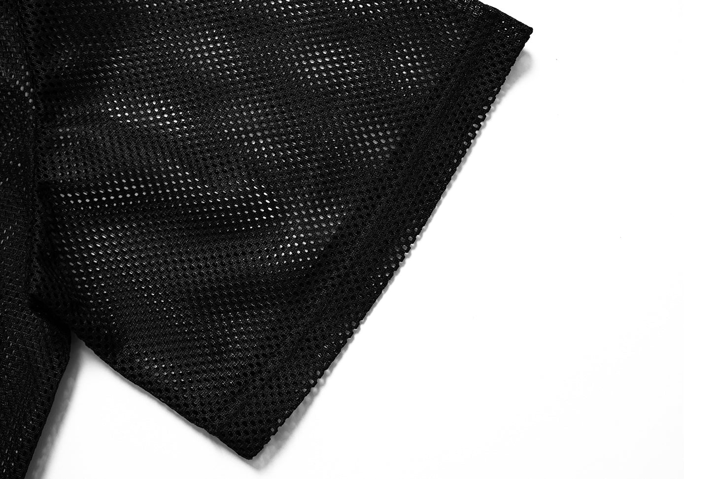 Omirad Multi-Cross Mesh Jersey Tee | Boxy Athletic Graphic Shirt