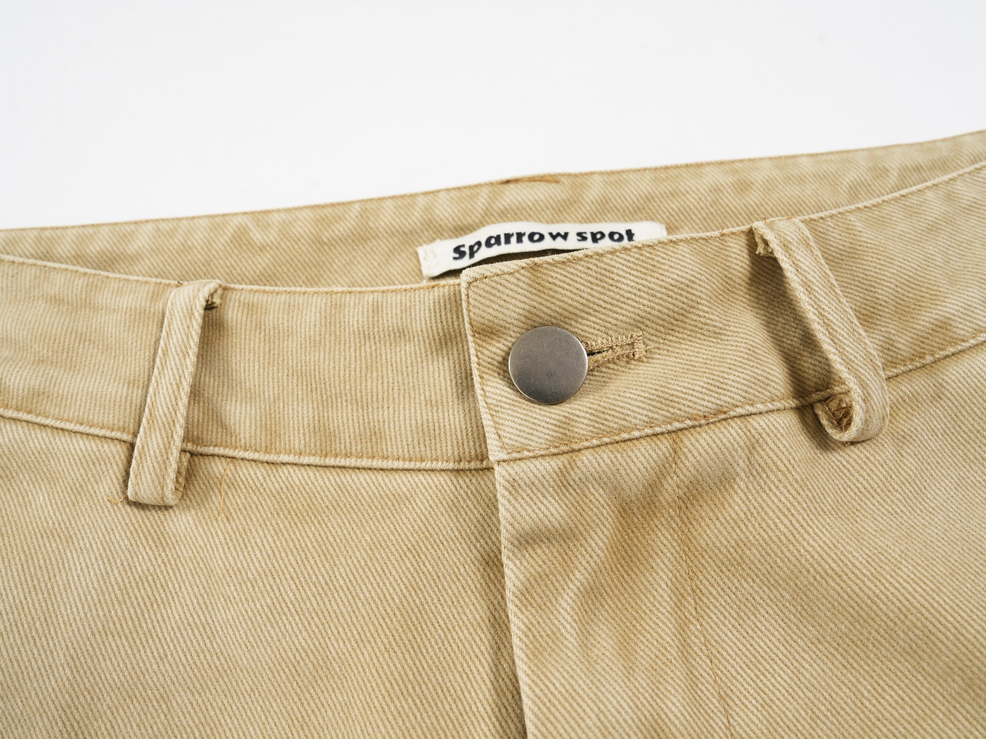 Omirad Wide-Leg Work Pants | Cotton Twill Utility Trousers