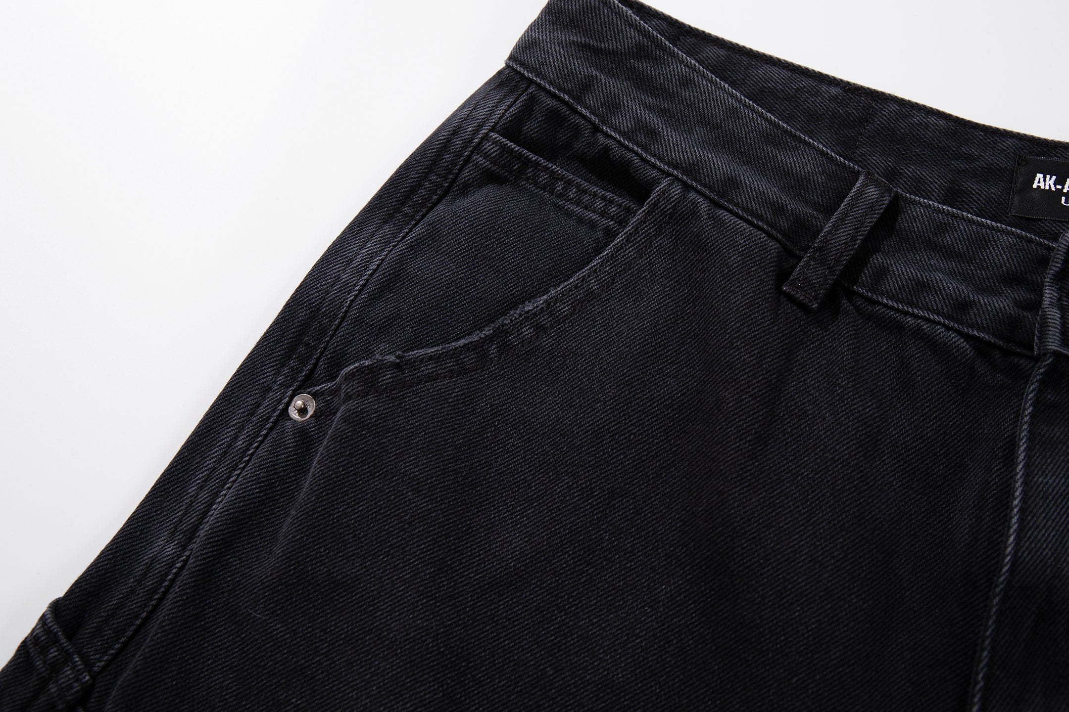 Omirad Gradient Washed Wide-Leg Carpenter Jeans