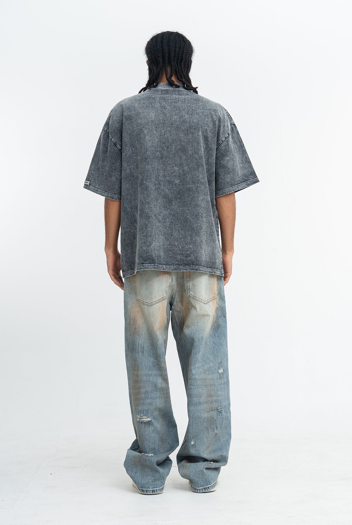 Omirad Hollow Eyes Atlanta Story Vintage Washed Graphic Tee