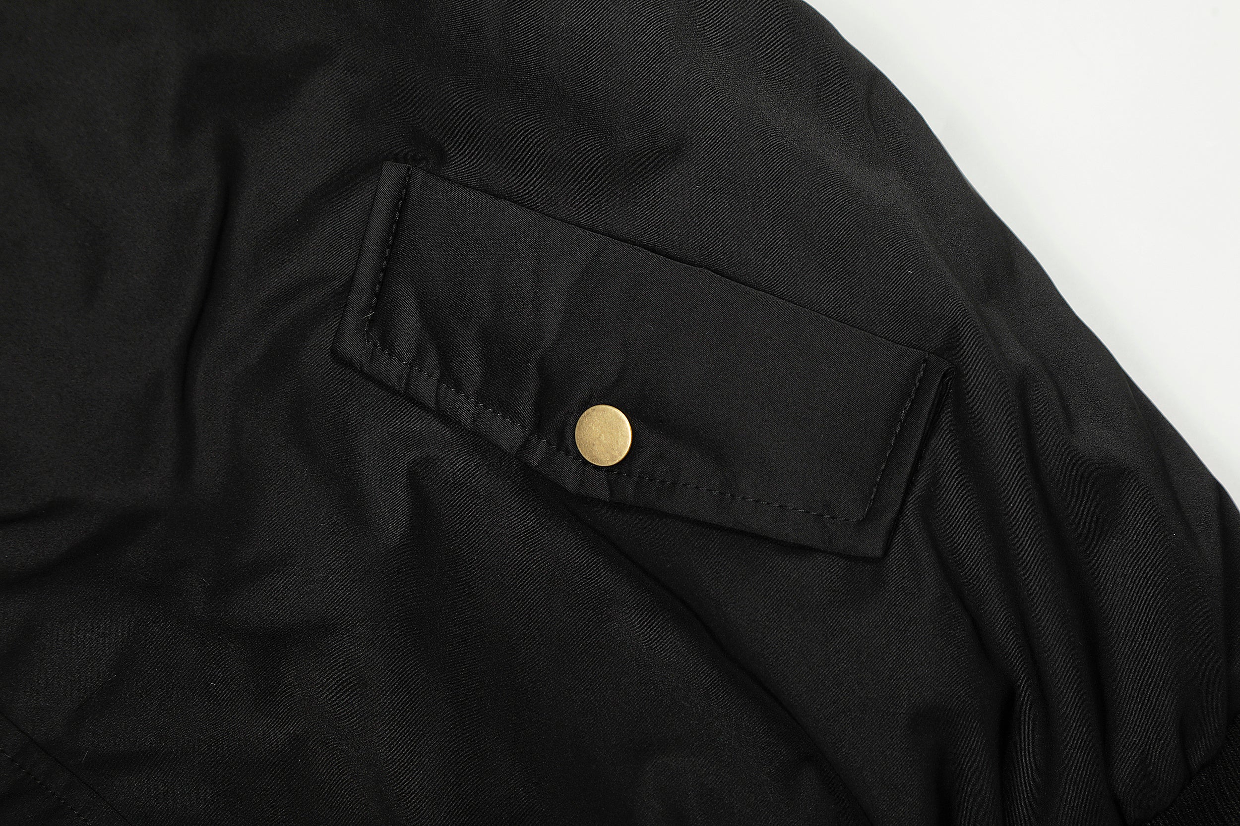 Faux-Fur Hooded Bomber Jacket | Military Streetwear