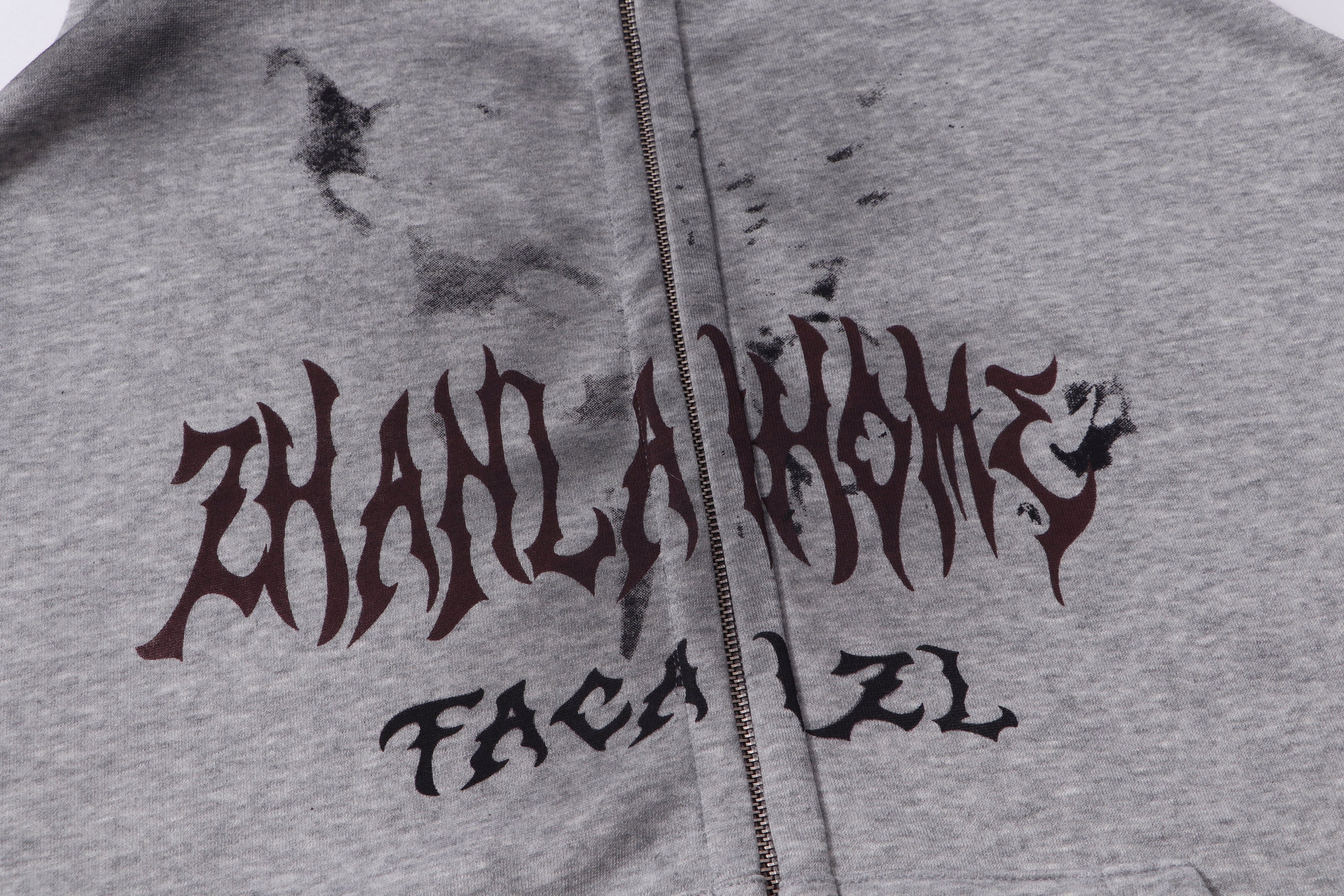 Omirad Full-Zip Masked Hoodie | Gothic Streetwear with Glove Cuffs