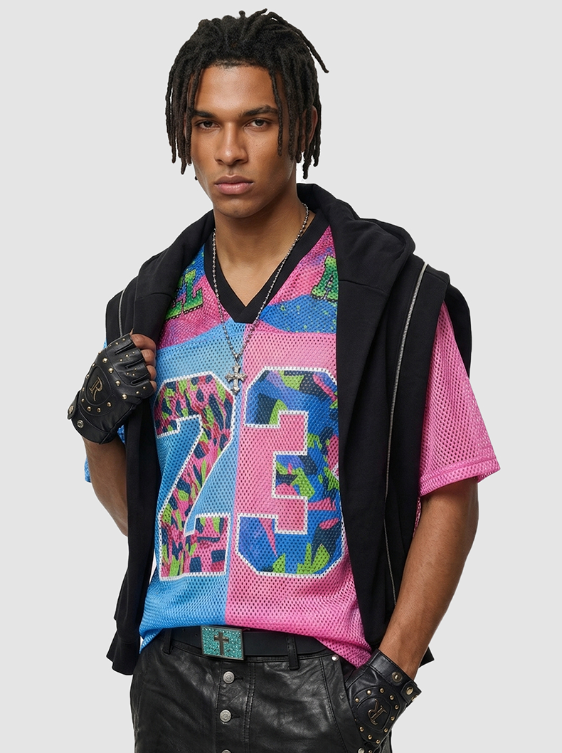 Omirad Hammers 23 Split-Color Mesh Jersey T-Shirt