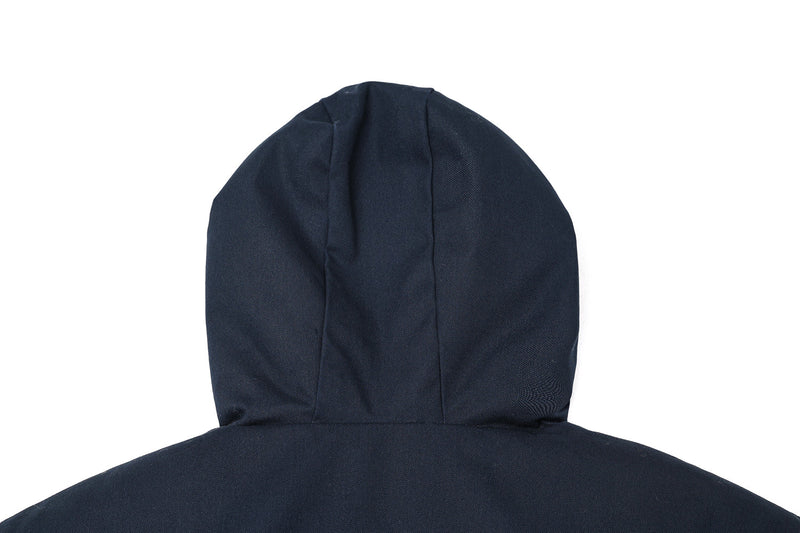 Men's Hooded Utility Bomber Jacket | Cropped Street Fit