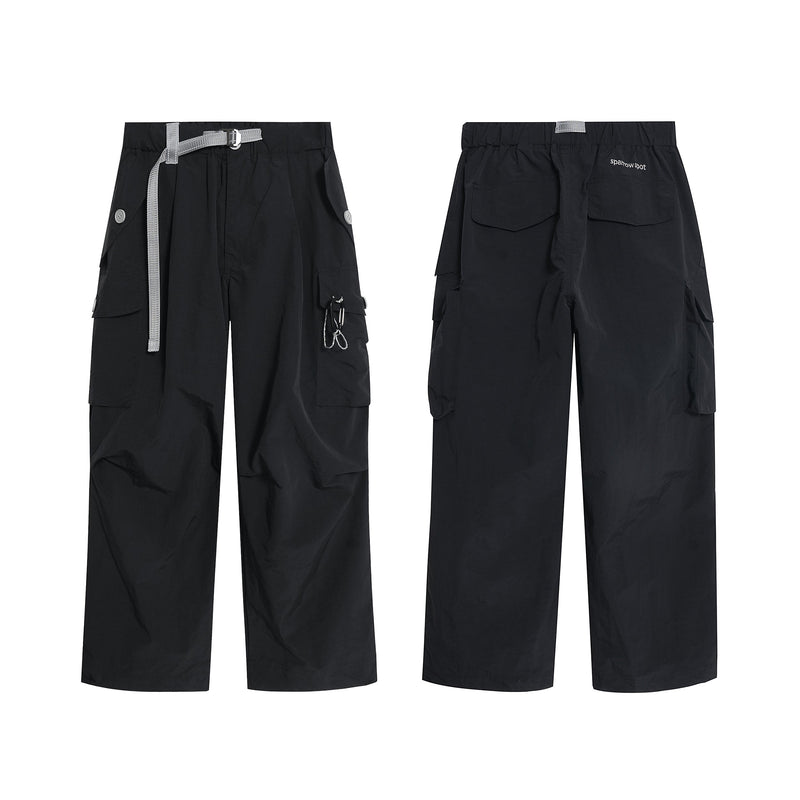 Omirad Tactical Nylon Cargo Pants | Urban Utility Streetwear