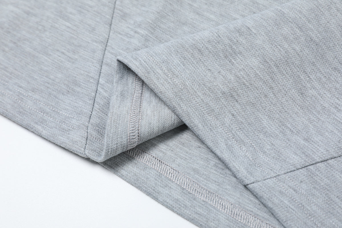 Omirad Minimal Cut Structured Oversized Tee | Geometric Seam