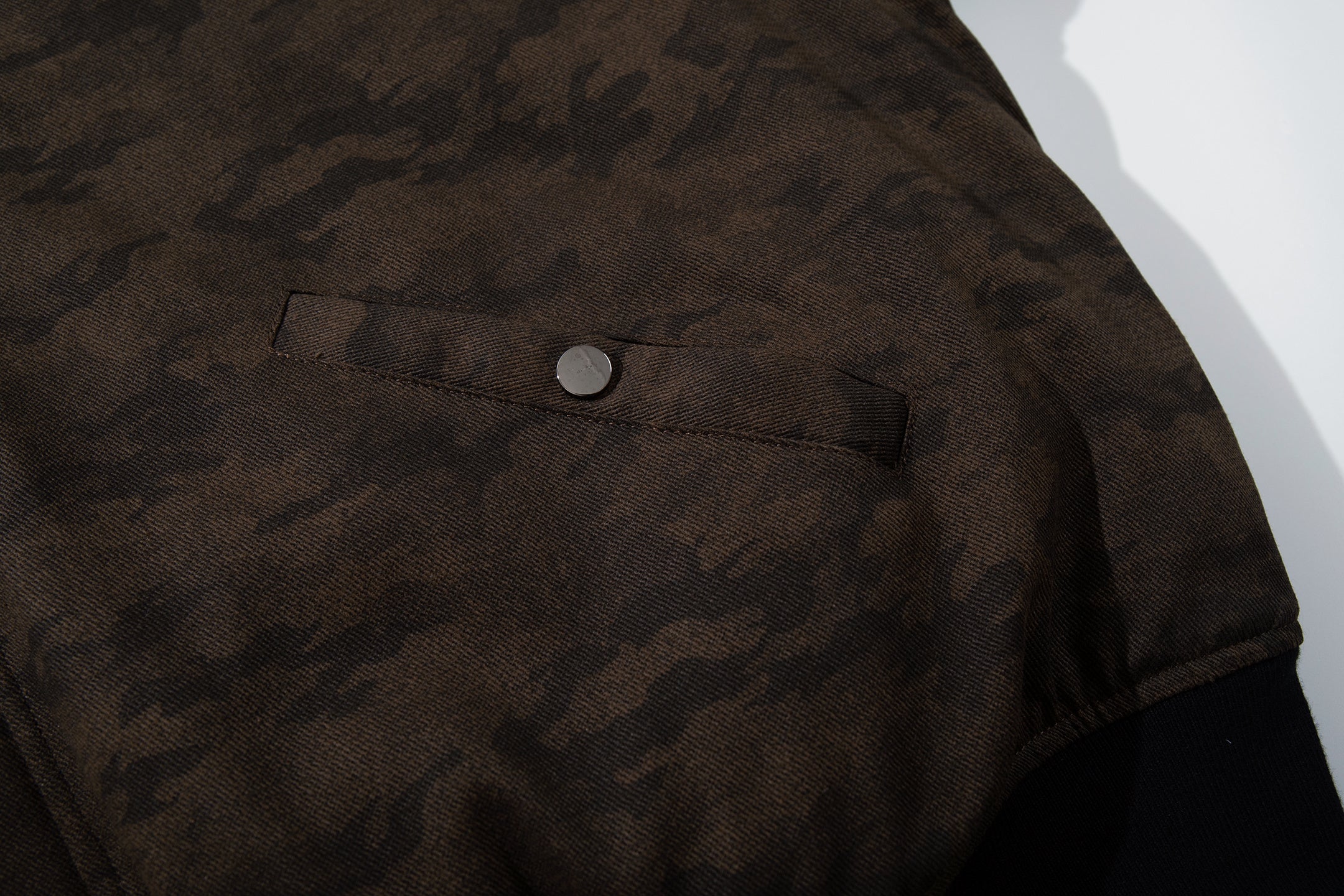 Omirad Camo Faux Fur Hood Bomber Jacket | Heavyweight Cotton