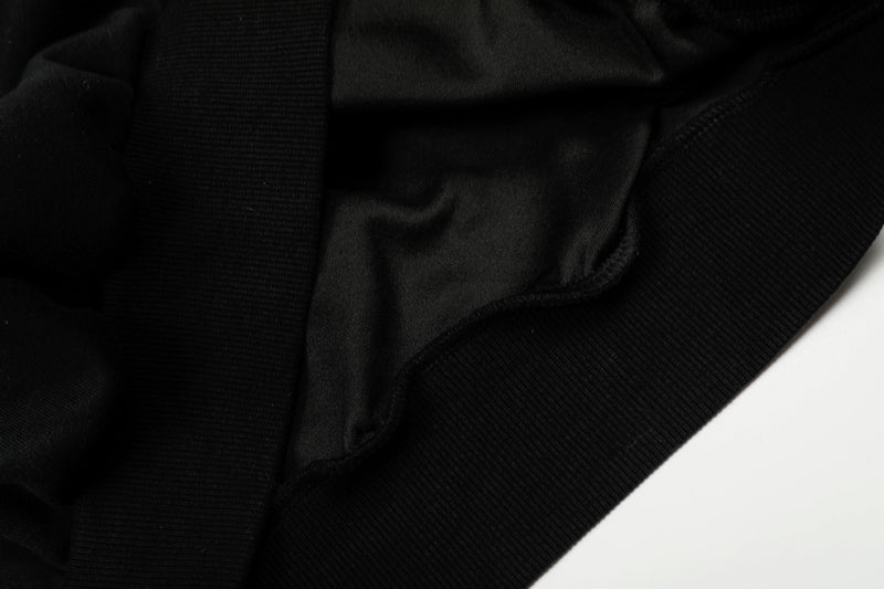 Omirad Change Spray-Fade Snap-Button Varsity Hoodie Jacket